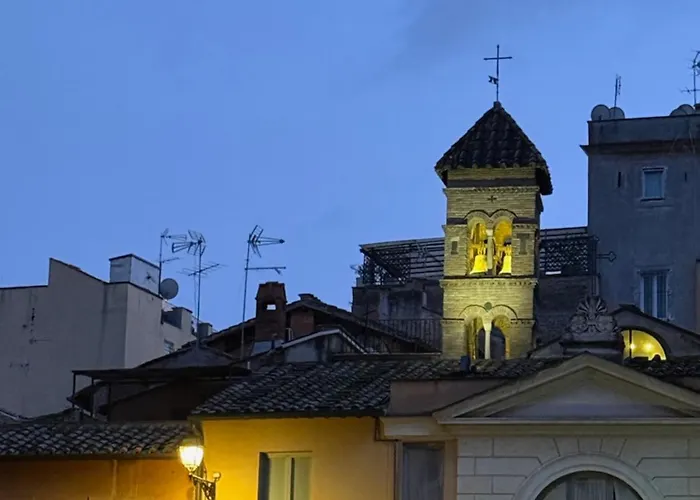 House Of The Sun In Trastevere Lägenhet